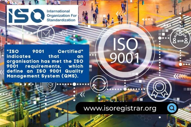 ISO 9001 Certification